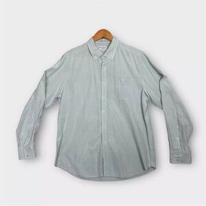 Tommy Bahama Jeans Island Crafted Modern Fit Shirt Men's Size Large Blue